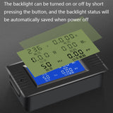 Peacefair English Version Multifunctional AC Digital Display Power Monitor