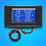 Peacefair English Version Multifunctional AC Digital Display Power Monitor