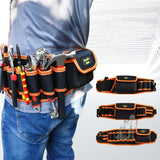 Onkel.J Electrician Waist Bag Canvas Multifunctional Tool Bag Woodworking Fitter Bag