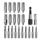 22 PCS / Set Screw Takeout High-Speed Steel Anti-Tooth Refrigerant Removal Tool