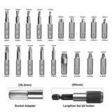 22 PCS / Set Screw Takeout High-Speed Steel Anti-Tooth Refrigerant Removal Tool