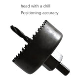 11PCS Woodworking Hole 19-64mm Plaster Plate Ceiling Light Ceiling Eye Hole Saw