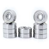 20pcs Miniature Bearings Silent Deep Groove Ball Bearings