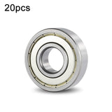 20pcs Miniature Bearings Silent Deep Groove Ball Bearings