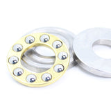 20pcs 3x8x3.5mm Plane Thrust Ball High-temperature Resistant and High-loading Bearings