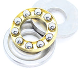 20pcs 3x8x3.5mm Plane Thrust Ball High-temperature Resistant and High-loading Bearings