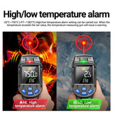 ANENG TH06 Oil Temperature High Precision Thermometer Laser Baking Infrared Water Thermometer