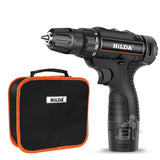 HILDA Home Power Drill 12V Li-Ion Drill With Charger And Battery, EU Plug