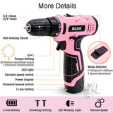 HILDA 12V Cordless Impact Drill Electrical Screwdriver