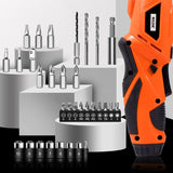 HILDA 47pcs /Set Multi-Function Li-Ion Screwdriver Mini Screwdriver