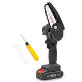 HILDA Rechargeable Cordless Mini Electrical Chain Saw Logging Tools Plastic Package