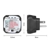 BSIDE AST01 Plug Power Tester Electrical Socket Detector