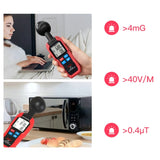 BSIDE K7 Handheld Electromagnetic Radiation Detector Electromagnetic Wave Tester