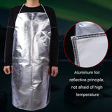 Aluminum Foil Heat Insulation Apron Flame Retardant Chemical Metallurgy Heat Insulation Clothes