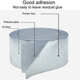 0.15mm Glass Fiber Cloth Aluminum Foil Tape Air- Conditioning Pipe Waterproof Seam Sealing Tape