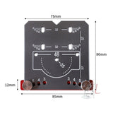 4pcs / Set 35mm Hinge Drilling Locator Hinging Hole Punching Auxiliary Tool