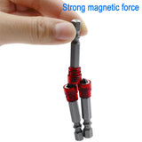 10 PCS 50L Magnetic Circle Screwdriver Electric Screwdriver Cross Non-slip Screwdriver