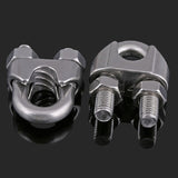 Stainless Steel Clip U-shaped Wire Rope Card Head Rope Wire Rope Rolling Head Buckle