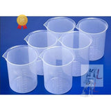 Beaker 1000ml Pack of 6 Polypropylene