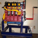 Cut Sectional Model Of Actual Multi Cylinder Four Stroke Diesel Engine apparatus- engineering Equipment, THERMODYNAMICS LAB, IC ENGINE LAB