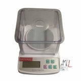 Digital Balance With Windshield Adopter 500 gms-10 mg (0.01 gm capacity) by labpro- Laboratory equipments