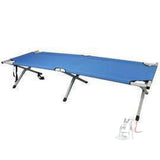 Folding Bed 4 Fold Blue- 