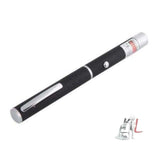 High Beam Power Green 303 Pointer 100mw 532nm Pen Lasers with Star Head (Black)- 