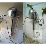 KAMBOJ TRADERS Double Eliment Stainless Steel Manesty Type Water Distillation Unit (5 Liters)- 