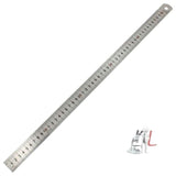 METER SCALE STAINLESS STEEL  PACK OF 3 by labpro- Laboratory equipments