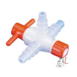 PTFE 3 Way Stopcock- laboratory equipment