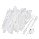 Pipette Dropper Plastic Disposable Graduated Liquid 3ML (100 Pcs)- 