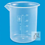 Plastic Beaker Set 50ml, 100ml, 250ml, 500ml- Laboratory Equipment