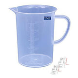 Polylab Polypropylene Measuring Jug 500ml (Set of 2)- 