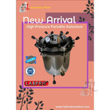 Portable Autoclave Stainless Steel High Pressure Steam Sterilizer- Laboratory Equipment