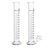 SPYLX Borosilicate Glass Measuring Cylinder - (2, 250ml)- 