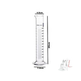 SPYLX Borosilicate Glass Measuring Cylinder - (2, 250ml)- 