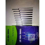 Tuning Fork Set of 8 in Printed Box- 