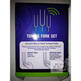 Tuning Fork Set of 8 in Printed Box- 